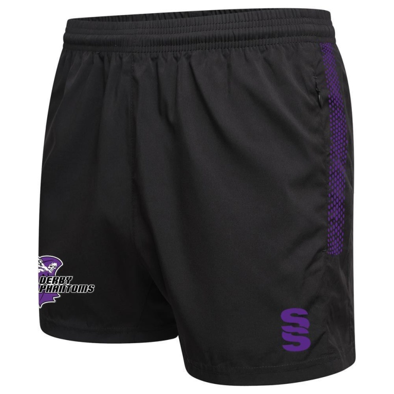 Derby Phantoms Dual Gym Shorts