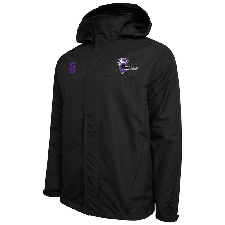 Derby Phantoms  Fleece Line Jacket - Black