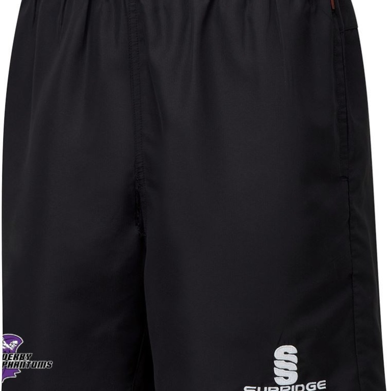 Derby Phantoms  Ripstop Short Black